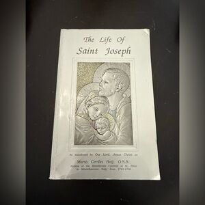The Life of Saint Joseph by Maria Cecilia Baij 1997 Paperback